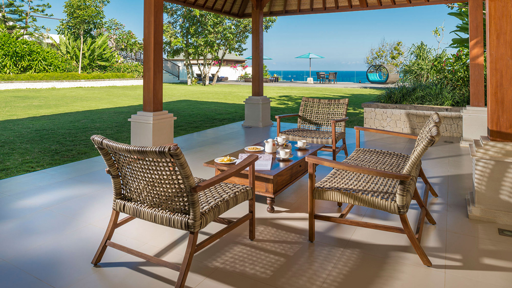 Pandawa Cliff Estate - Villa Markisa - Open garden bale